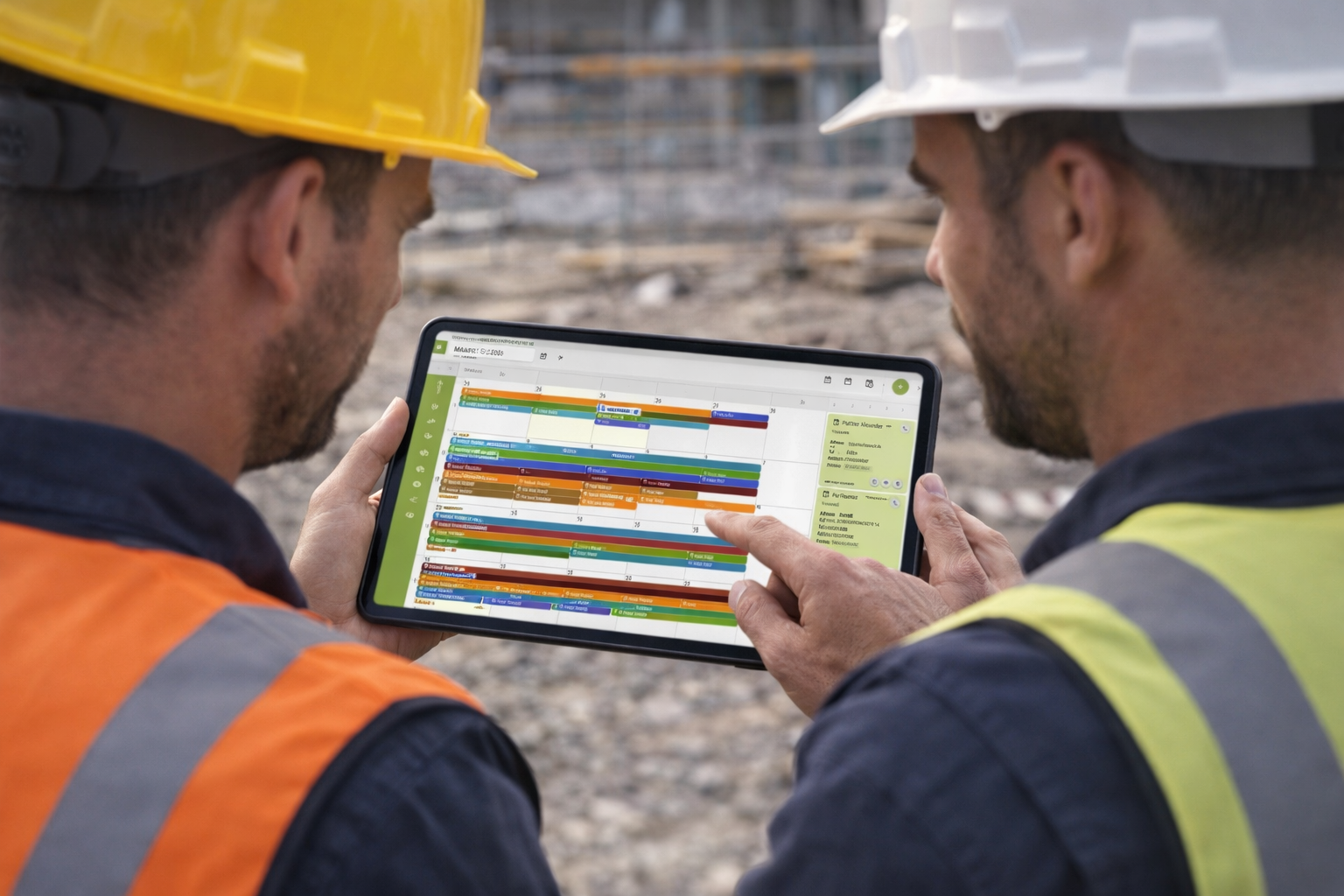 Baustellenapp_easySOLV_Baustelle_Handwerker_App_cantiere_südtirol_bozen